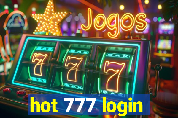 hot 777 login